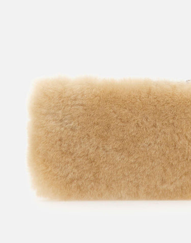 "Shearing zipper wallet" FF011711 BEIGE MARGESHERWOOD 