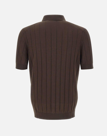 Polo in crepe di cotone PL1MC CR14C190 FILIPPO DE LAURENTIIS