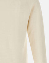 "Merino Wool Felted Crewneck Lens Sweater" 19CMKN198A 110468A103 C.P. COMPANY 