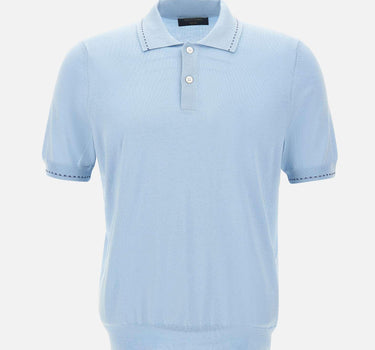 Polo in misto seta 43142 16224510 GRAN SASSO 