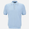 Polo in misto seta 43142 16224510 GRAN SASSO 