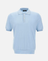 Polo in misto seta 43142 16224510 GRAN SASSO 