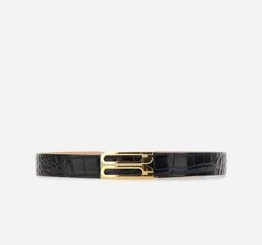 "Regular Frame Belt" 1324ABL005786A BLACK VICTORIA BECKHAM 