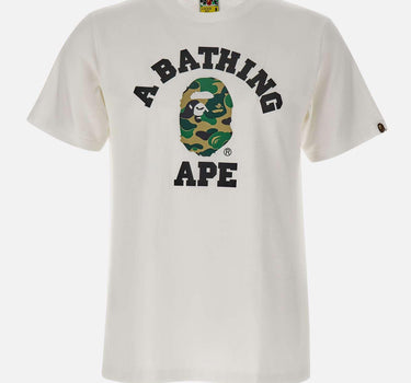 T-shirt "ABC Camo College" 001TEM301004M WHXGR BAPE 