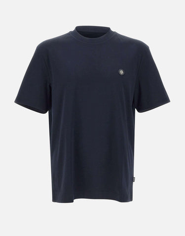 T-shirt con monogramma Double B 50555844 404 BOSS 