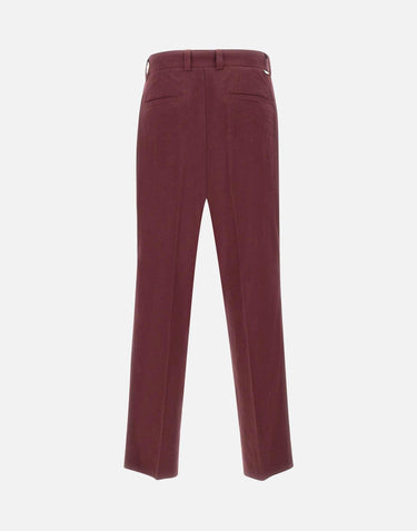 Pantaloni in misto lino loose fit B0733632 4469 PAOLO PECORA 