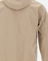 Giacca in twill di cotone stretch 4100077S0A10 V009A STONE ISLAND 