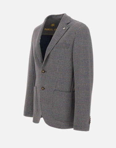 Blazer in cotone stretch 3932G2442MC 25375727 MANUEL RITZ 