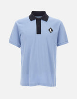 Polo classic fit con stemma PH0719 AEY LACOSTE 