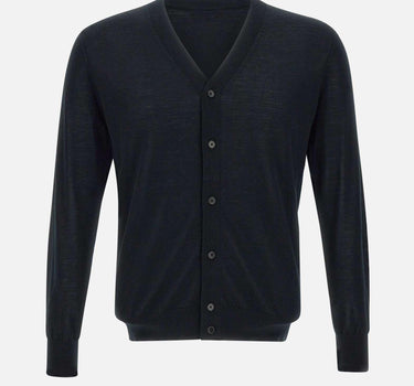 Cardigan  rasato in lana 901704 261 KANGRA 