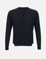 Cardigan  rasato in lana 901704 261 KANGRA 