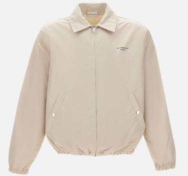 Giacca in nylon con slogan PERMJT296 PA014LBG DROLE DE MONSIEUR 