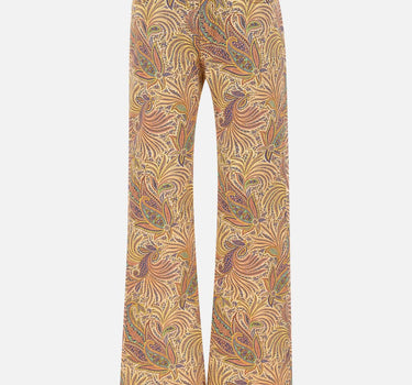 Pantaloni in cotone stretch WRNB0015 AK770X0804 ETRO 