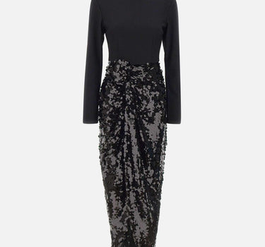 Abito midi annodato pailettes 115254 100 ROTATE BIRGER CHRISTENSEN 