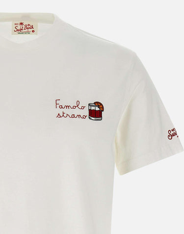 T-shirt  "Portofino Famolo Strano" POT0001 05268H01N MC2 SAINT BARTH 