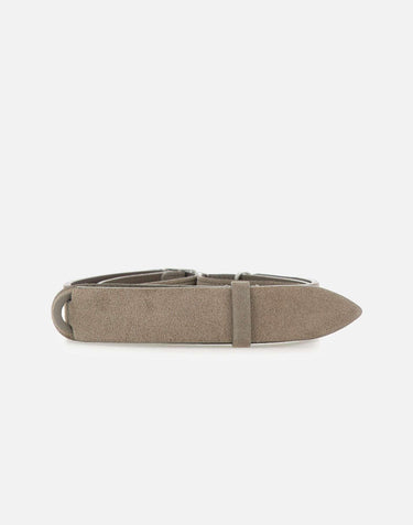 Cintura  "Nobuckle Suede" NB0060 FANGO ORCIANI 