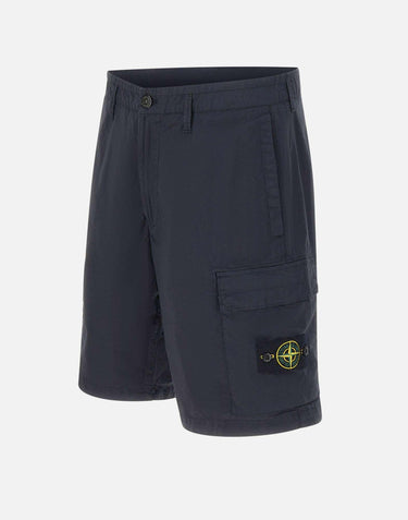 Bermuda in tela di cotone stretch "Paracadute" L100020S0003 V0020 STONE ISLAND 