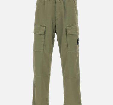 Pantalone cargo in twill di cotone stretch 3100020S0A10 V005G STONE ISLAND 