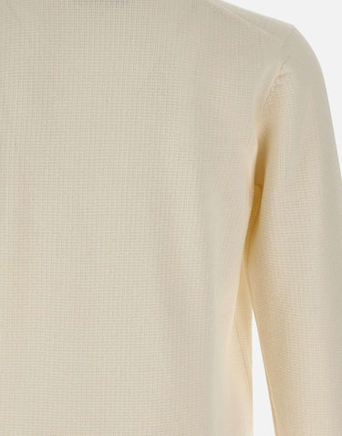 Maglia in morbido cotone biologico a punto micro 5100023S01B2 V0093 STONE ISLAND 