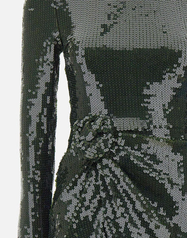 Abito a maniche lunghe con paillettes 116141 265 ROTATE BIRGER CHRISTENSEN 