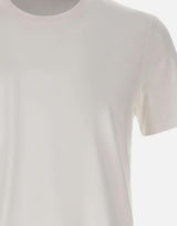 T-shirt slim fit in cotone mercerizzato 50468395 100 BOSS 