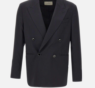 Blazer doppiopetto relaxed fit in fresco lana stretch 4032G2002Y 26000099 MANUEL RITZ 