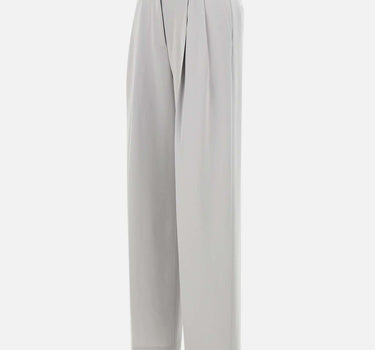 Pantaloni  "Dbl Pleat" in crepe giapponese Admiral O1109201 B6M THEORY 