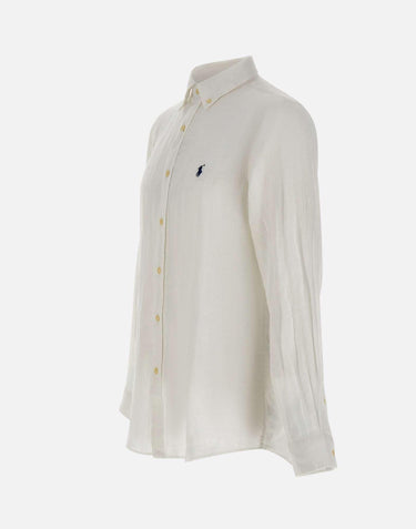 Camicia in lino 710966294 506 POLO RALPH LAUREN 