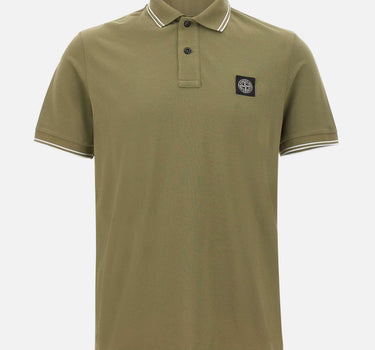 Polo in piqué di cotone 2200010S0018 V005G STONE ISLAND 