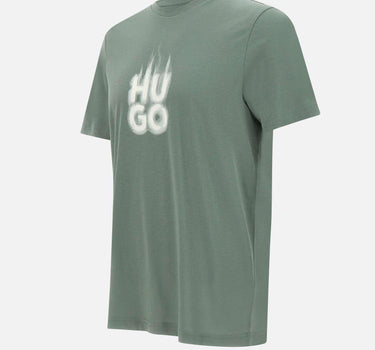 T-shirt "Dalayer" in cotone 50535363 343 HUGO 