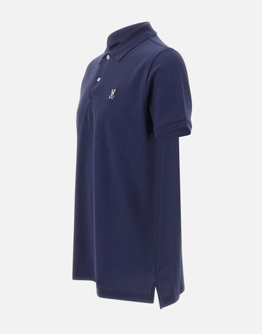 Polo classica in piqué B6K001CRPC EVB PSYCHO BUNNY 