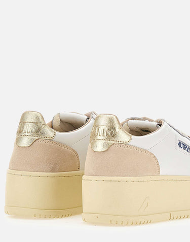 Sneakers "Platform Low" in pelle PTLW LS01 AUTRY 