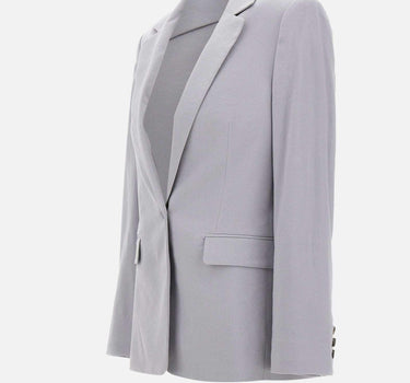 Blazer in misto lino V169891664 074BMI VINCE. 