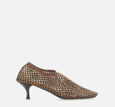 Scarpe con tacco "Jewel All Over Strass" R14CONNIE CACAO STRATEGIA 