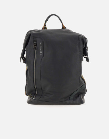 Zaino "Blondin" in pelle<BR/> BA10L01 BK SCHARLAU 