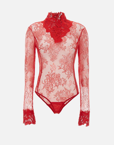 Body in pizzo 4C211A N0313 BLUMARINE 