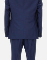 Abito tre pezzi slim fit in lana vergine 50561836 404 BOSS 