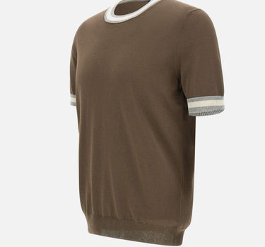 T-shirt  in maglia di cotone 57135 20671146 GRAN SASSO 