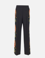 Pantaloni palazzo in seta WREA0014 AKI43X0813 ETRO 