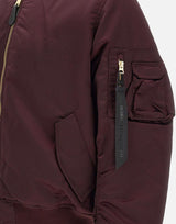 "MA-1 Base Flight Bomber Jacket" 756111 608 ALPHA INDUSTRIES ULTRAVIOLET 