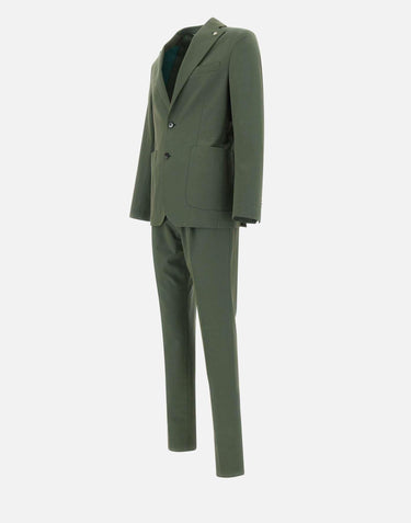 Completo "Nuvola" in cotone e  lana stretch 3832A3728 25314037 MANUEL RITZ 