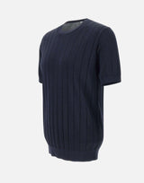 T-shirt in cotone e viscosa 102421 043 KANGRA 