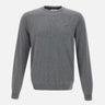 Maglia  "Solid" in cotone e lana K44101 47 SUN68 