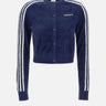 "Fluffy cardigan" JW3644 BLUE ADIDAS 