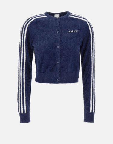 "Fluffy cardigan" JW3644 BLUE ADIDAS 