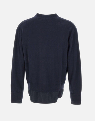 "Cardigan mixed fabrics" K45227 07 SUN68 
