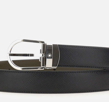 Cintura reversibile 222141 BLKKHAKI MONTBLANC 