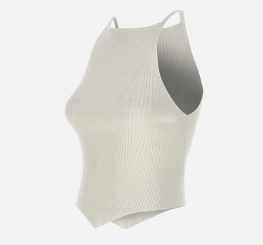 "Signature point rib knit" VESMTO042FI0001 0001 COURREGES 