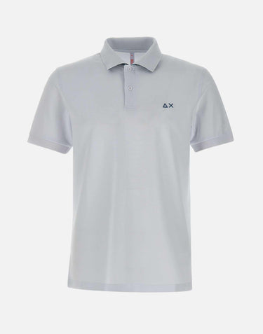 "Print under collar polo shirt" A35115 01 SUN68 