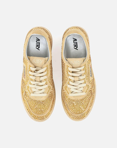 "Crystal Medalist Suede Strass NA03" AULW NA03 AUTRY 